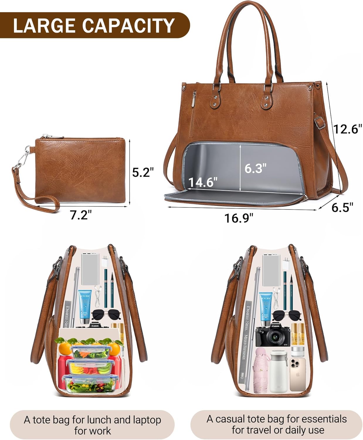 Laptop Backpack 15.6 - Sac à main pour ordinateur portable